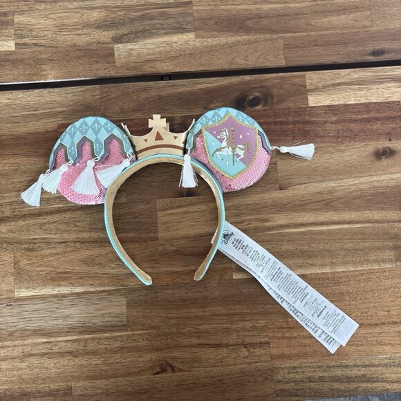 AUTHENTIC Disney Mickey Mouse Main attraction headband Charming Regal Carrousel - Picture 4 of 7